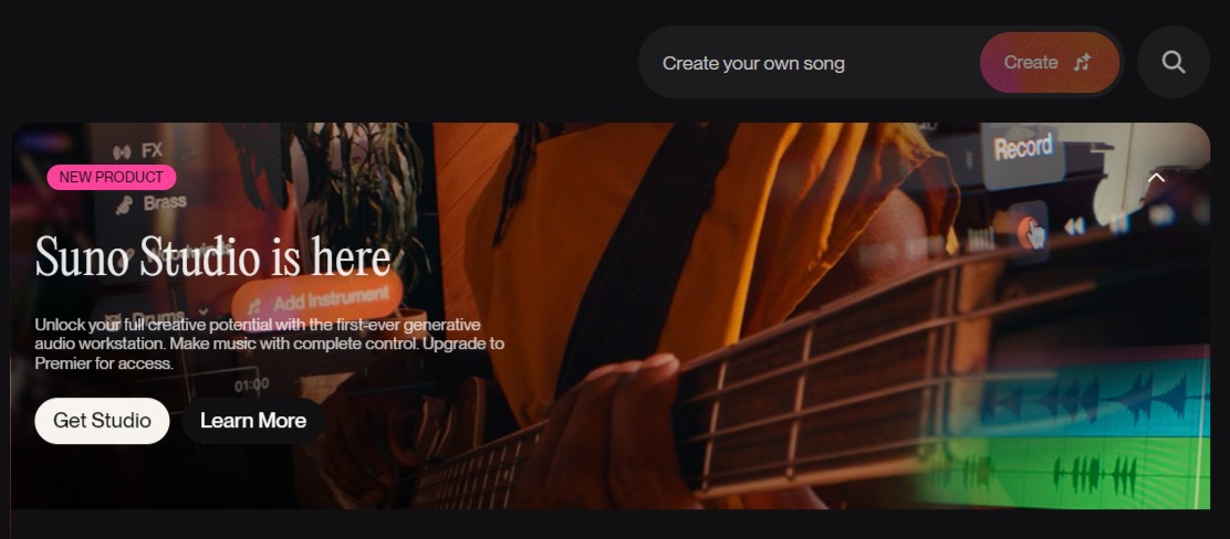 Suno Studio